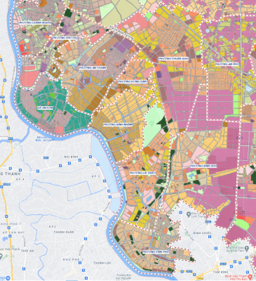 bản đồ quy hoạch phường lái thiêu