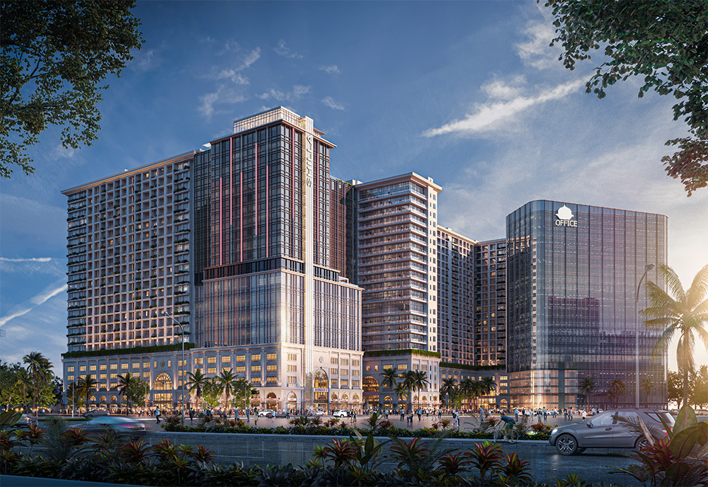 khu liên hợp căn hộ