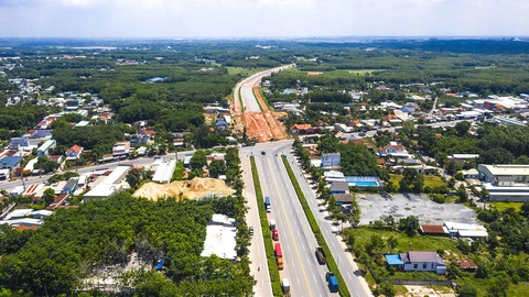 Hạ tầng đường Mỹ Phước - Tân Vạn