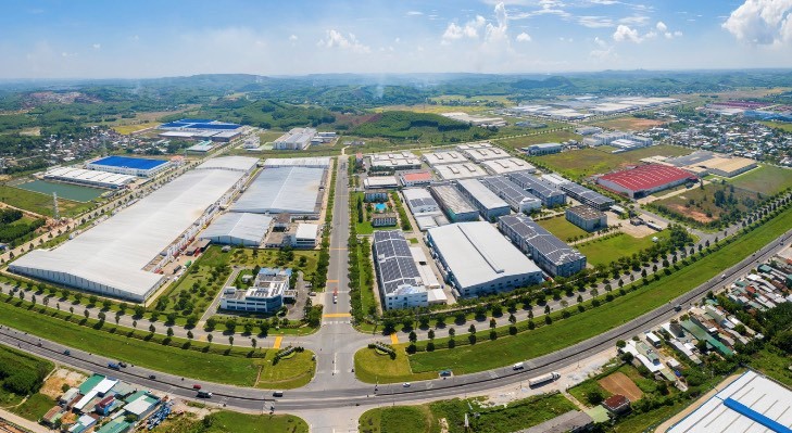 Hệ thống logistics đồng bộ KCN VSIP