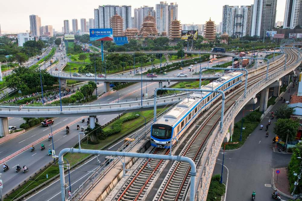 Kết nối giao thông tuyến metro 1