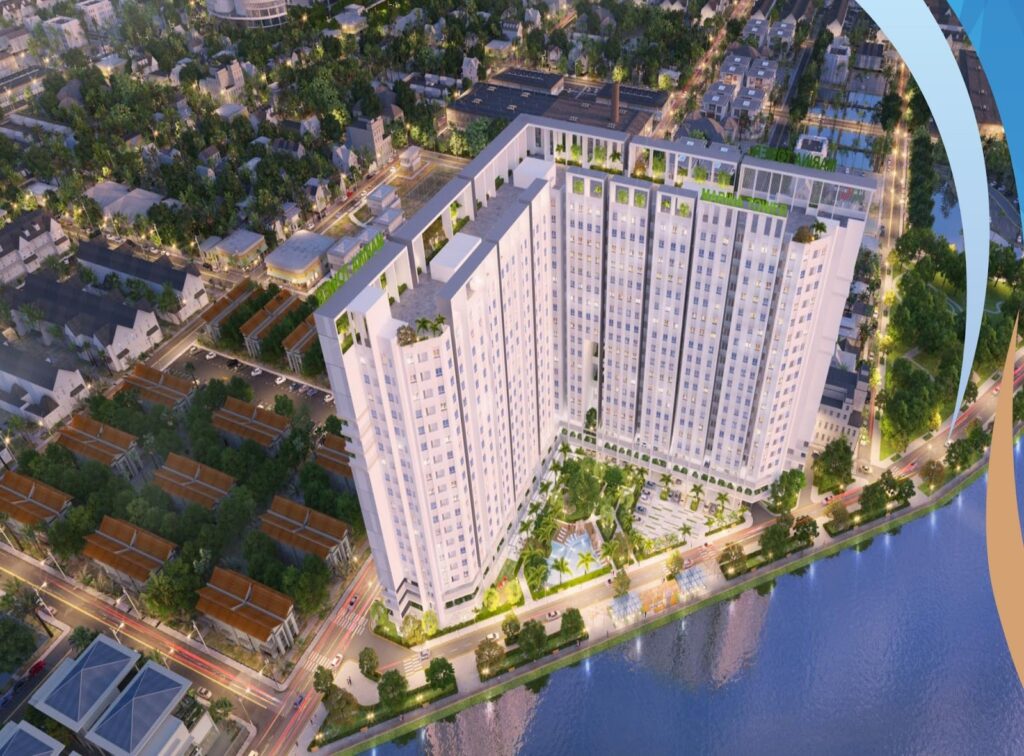 Marina Tower Bình Dương nhìn từ trên cao