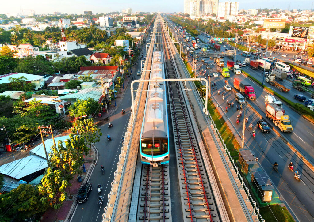 Metro góp phần phát triển đô thị