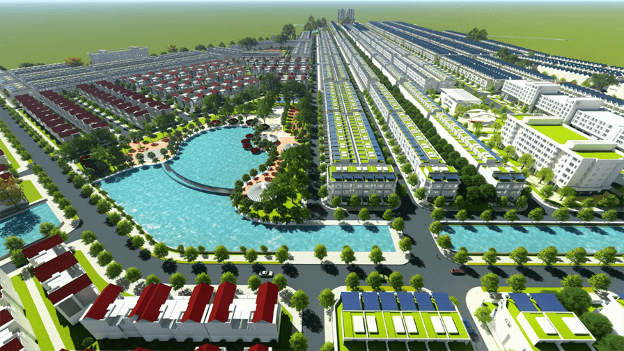 Môi trường sống xanh khu đô thị Đông Bình Dương