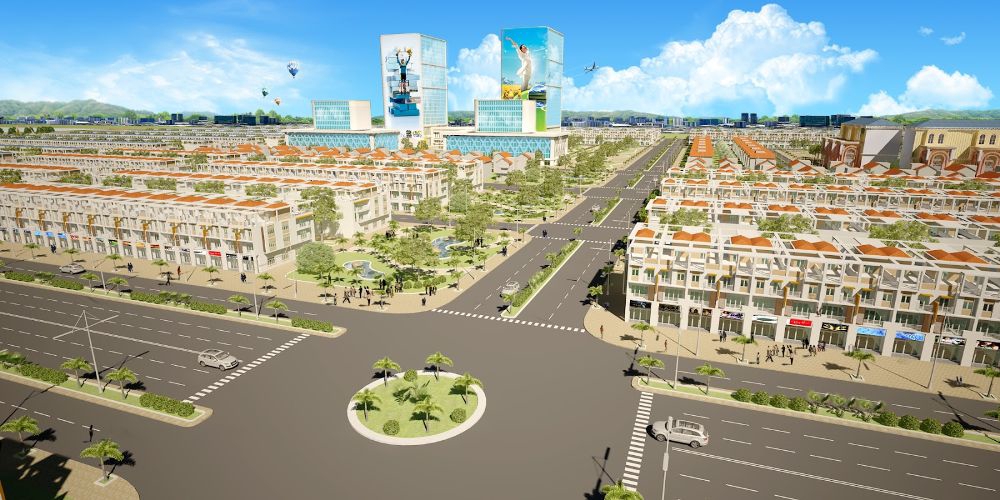 hạ tầng khu đô thị Mỹ Phước 3