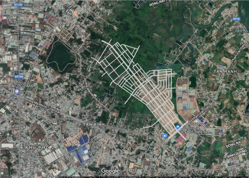 trung tâm đô thị thông minh của Dĩ An