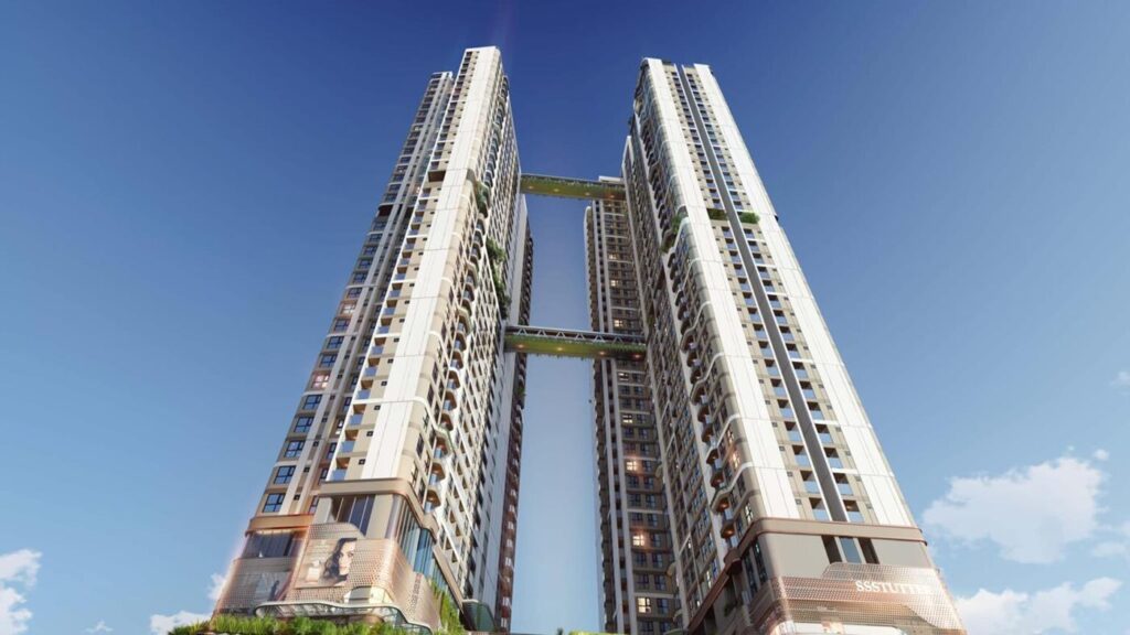 Ảnh thực tế chung cư cao tầng The Emerald 68 Thuận An Bình Dương