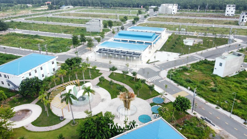 Ảnh thực tế khu đất dự án khu nhà ở Tân Lập Bình Dương