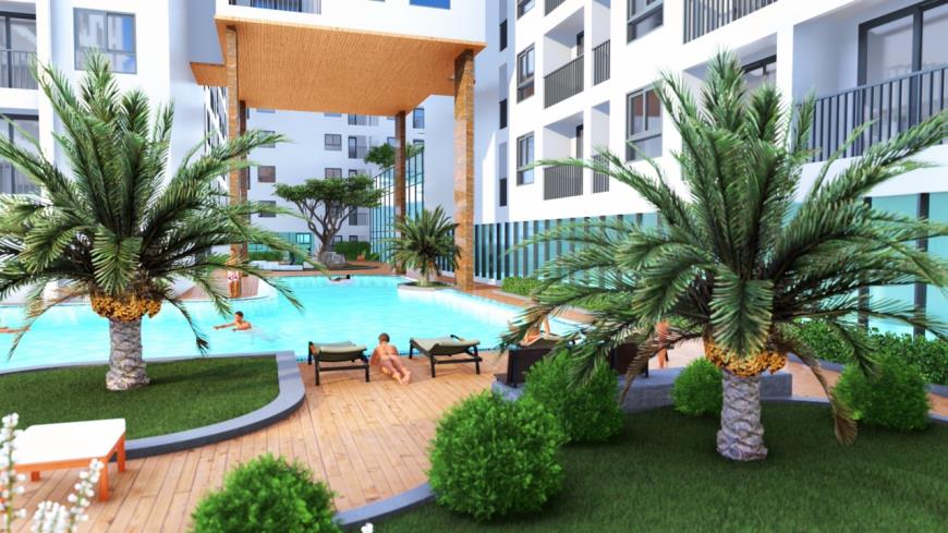 Không gian sống tại dự án căn hộ Ben Hill Bình Dương