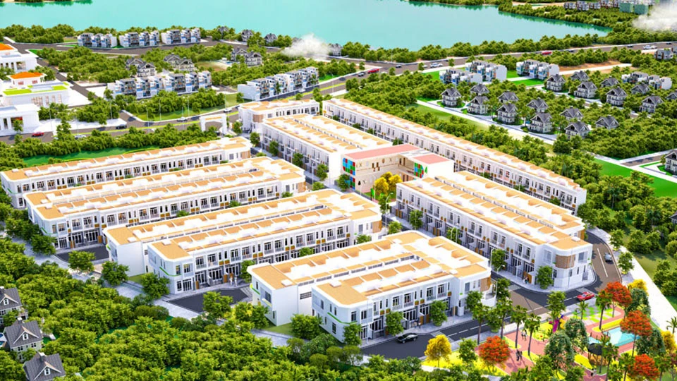 Kiến trúc hiện đại Victory City Tân Uyên Bình Dương