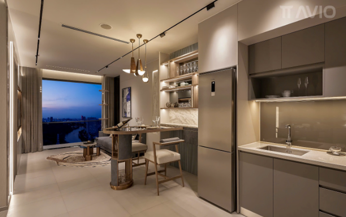 Nhà mẫu 1PN dự án căn hộ TT Avio Bình Dương