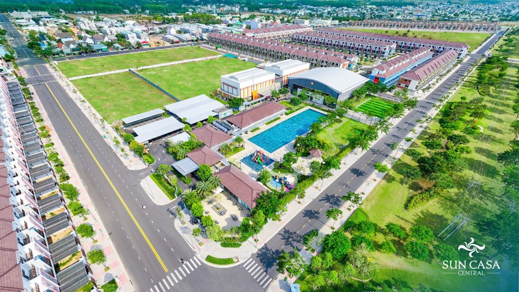 Qui hoạch tổng thể Sun Casa Central Bình Dương