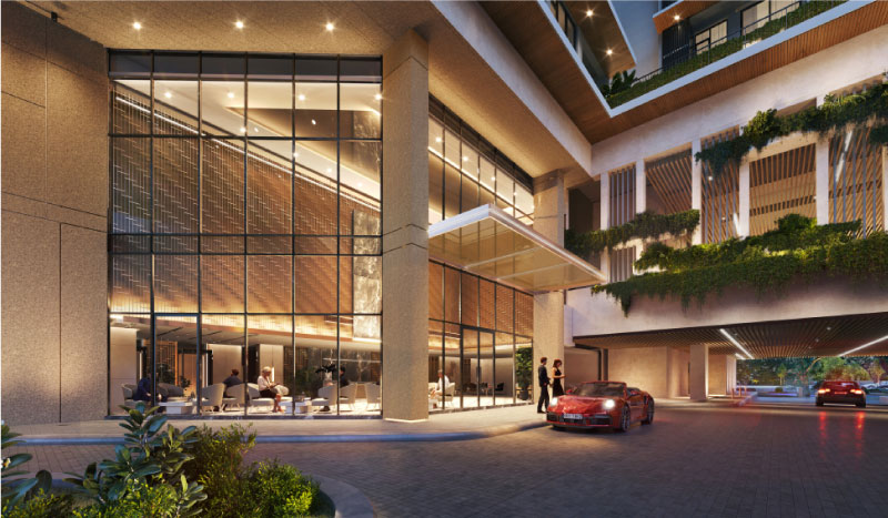 Sảnh đón khách dự án Midori Park The Ten Bình Dương