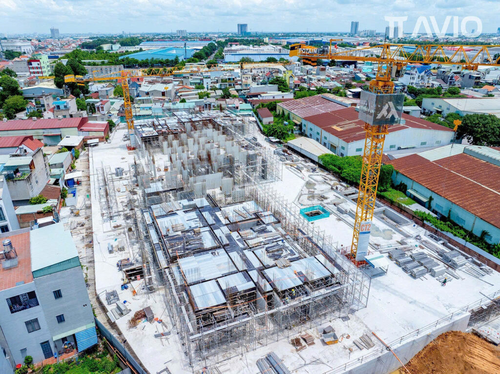 Tiến độ dự án căn hộ TT Avio Bình Dương 12.2025