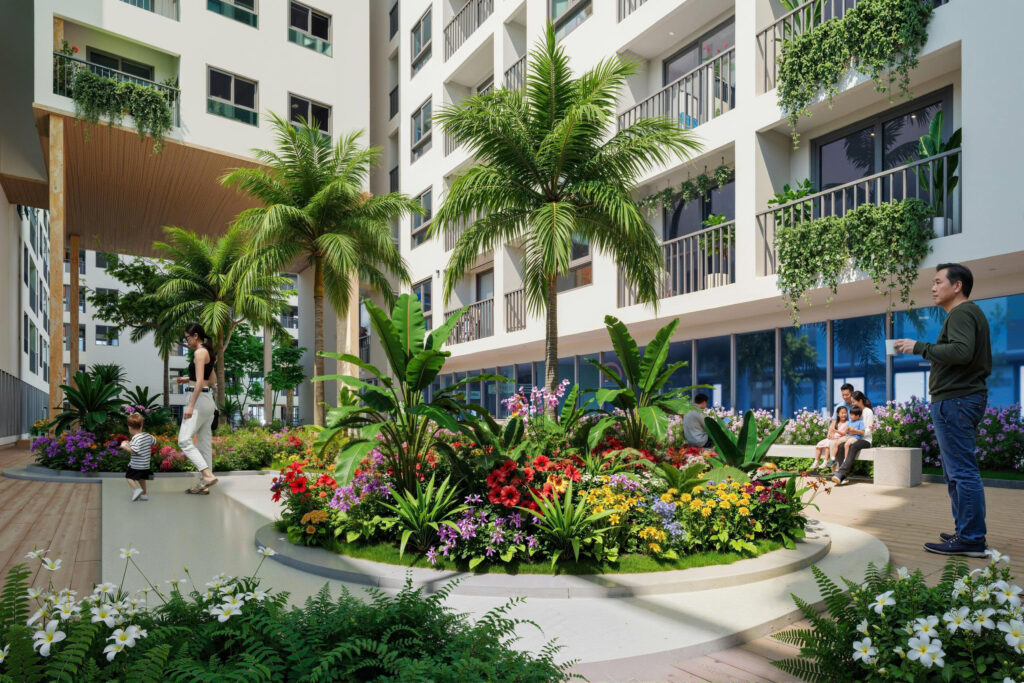 Tiện ích chung căn hộ Ben Hill Bình Dương