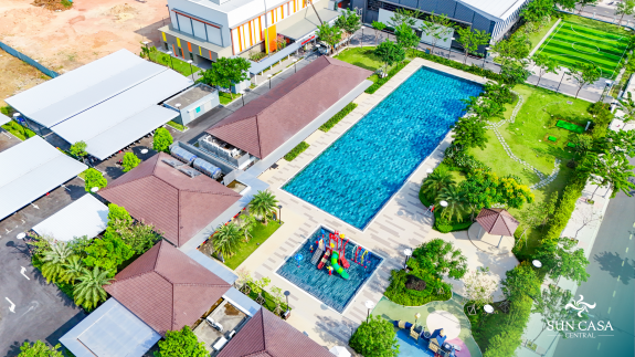 Tiện ích hồ bơi Sun Casa Central Bình Dương