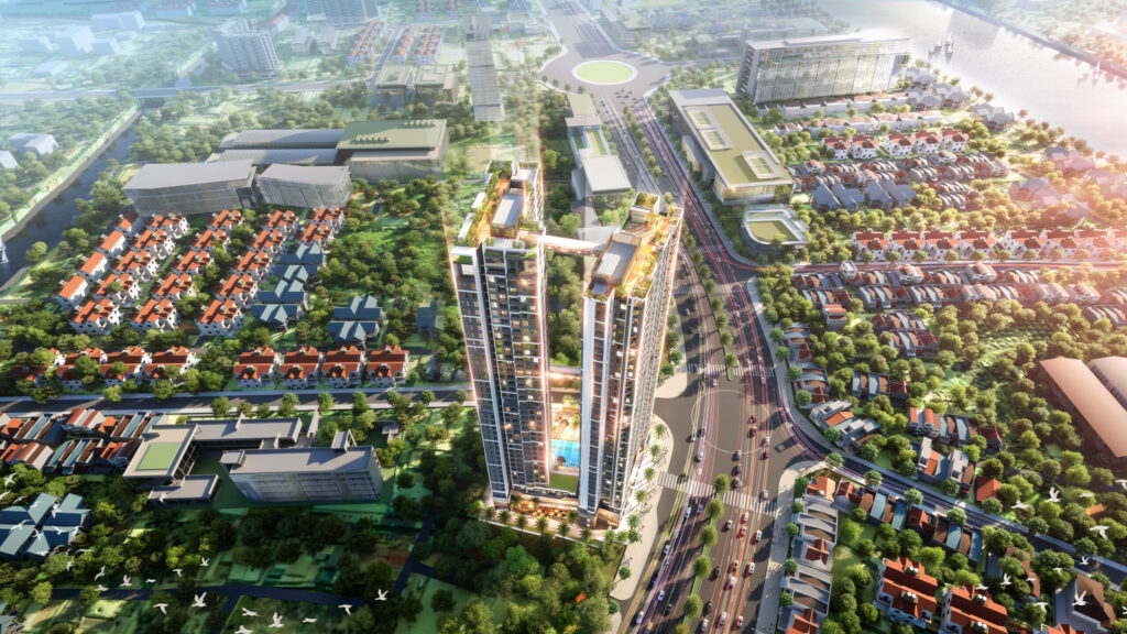 Vị trí và hạ tầng phát triển The Emerald 68 Thuận An Bình Dương