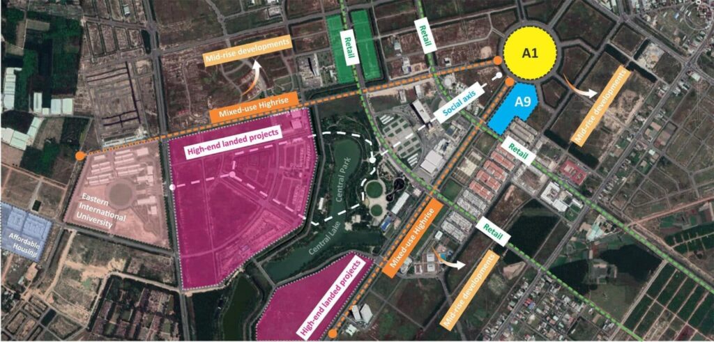 quy hoạch thành phố mới bình dương